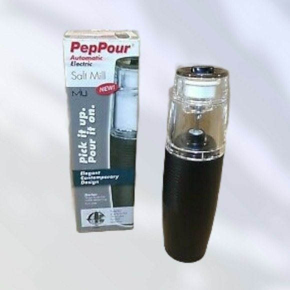 Miu France Peppour Battery Operated Salt Mill Grinder - Picture 1 of 2
